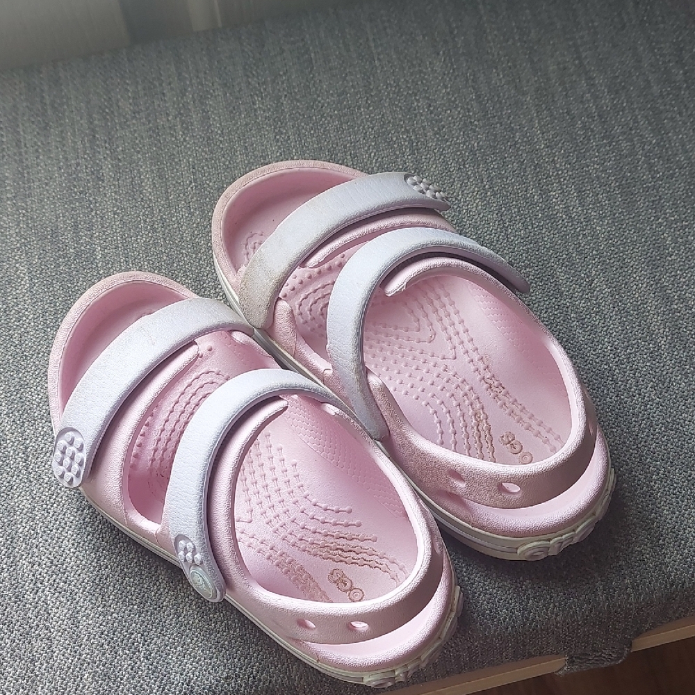 CROCS Kids Pastel Pink Sandals